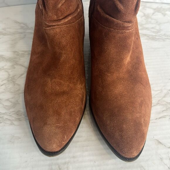 COLE HAAN Maple Water-Resistant Suede Booties ladies size 10 B - Picture 4 of 10